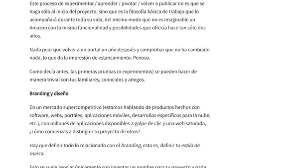 Emprendiendo proyectos de software