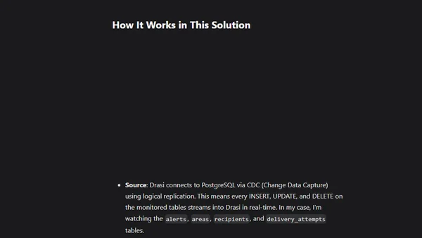 Building an Emergency Alert System on Azure with Drasi