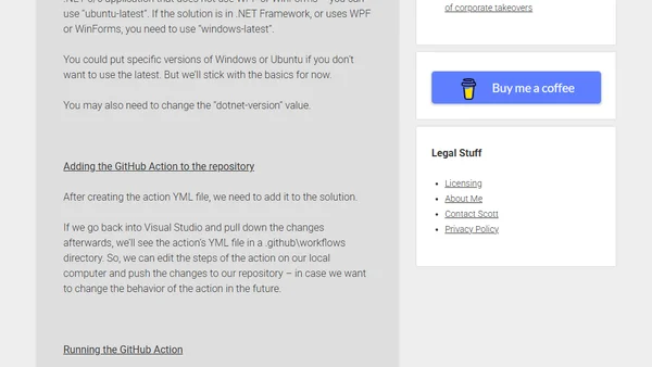 How to create a GitHub Action to automatically run unit tests
