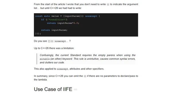 IIFE for Complex Initialization