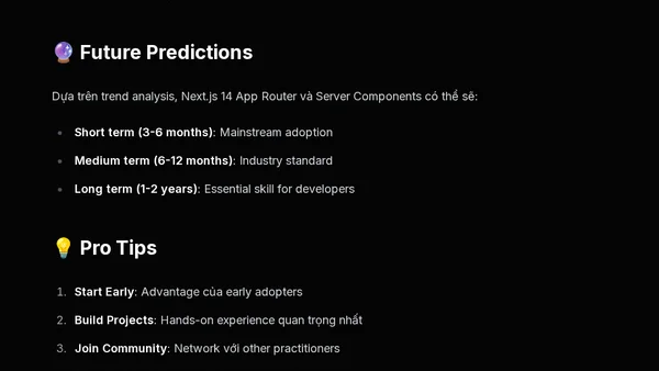 🔥 Trending: Next.js 14 App Router và Server Components