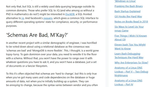 At 50 Years Old, Is SQL Becoming a Niche Skill?