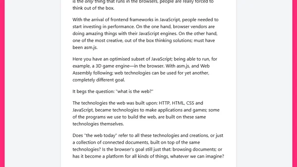 The web in 2045