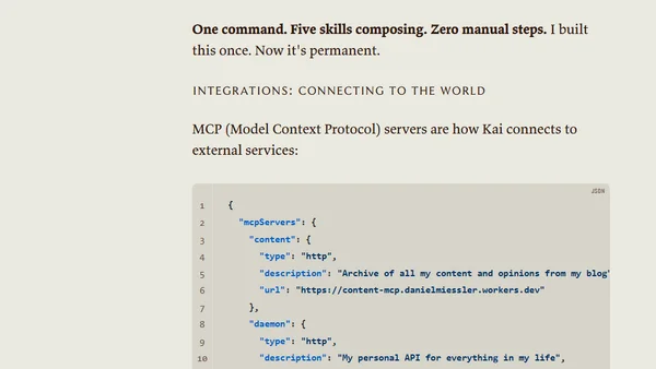 Building a Personal AI Infrastructure (PAI)