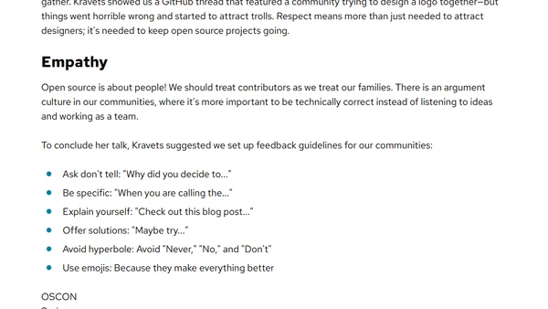 How to Get Designers Involved in Your OSS Project