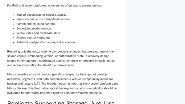 How Do You Protect a GPU-Backed Workload When Snapshots and Mobility Have Limits?