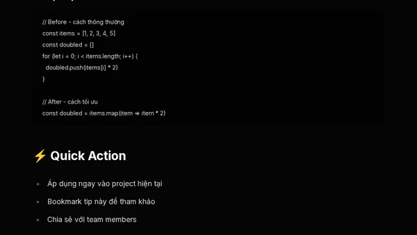 5 JavaScript Array Methods mà mọi Developer nên biết