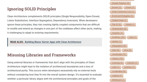12 Common Mistakes in Implementing Clean Architecture