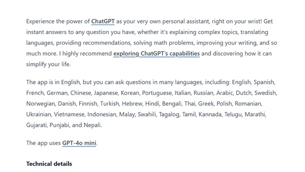 New App: Ask AI