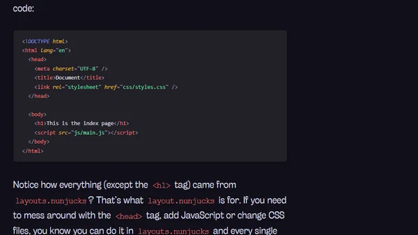 How to Modularize HTML Using Template Engines and Gulp
