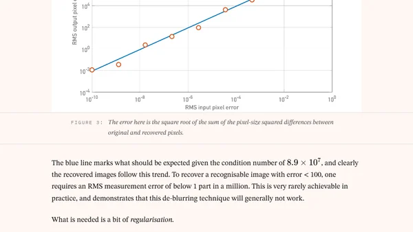 Regularisation