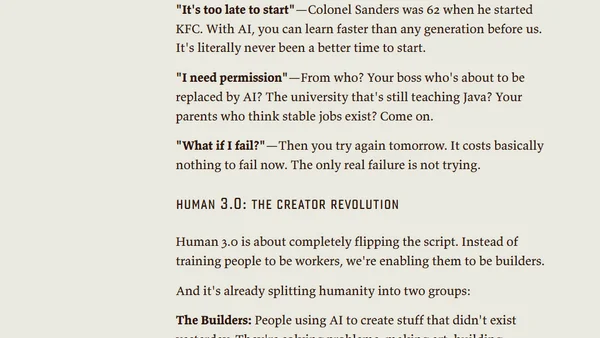 The Problem with Human 2.0 and the Promise of Human 3.0