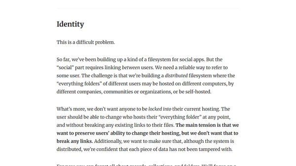 A Social Filesystem