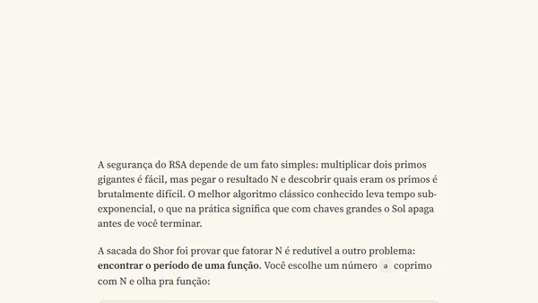 Notícias Quânticas: Majorana 2 e entendendo Shor