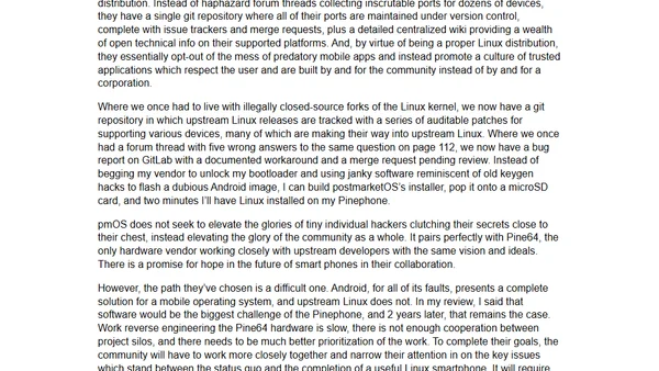 postmarketOS revolutionizes smartphone hacking
