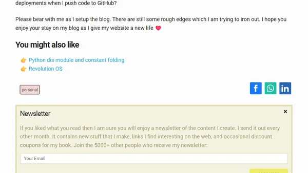 New blog new me