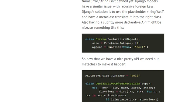 You Built a Metaclass for *what*?