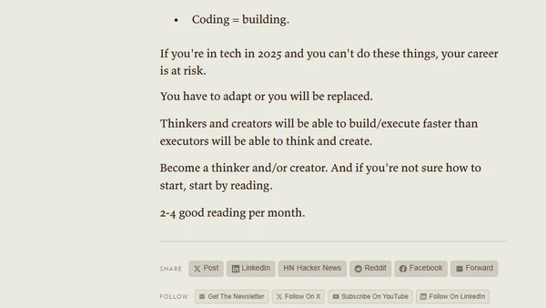 Coding is Thinking