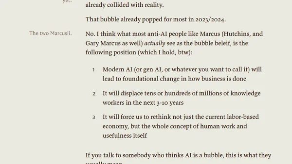 No, AI Is Not a Bubble