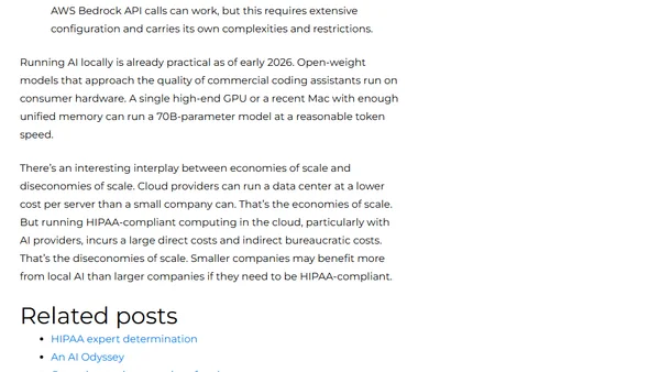 HIPAA compliant AI