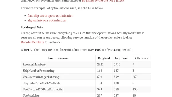 Stack Overflow - performance lessons (part 2)