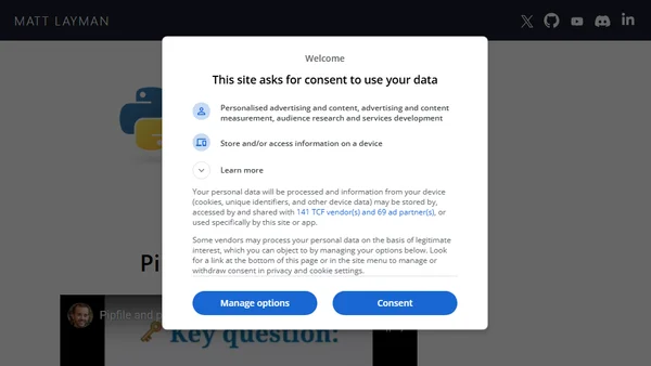Pipfile and pipenv