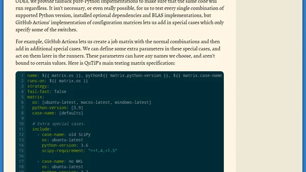 Some Small Useful Features of GitHub Actions