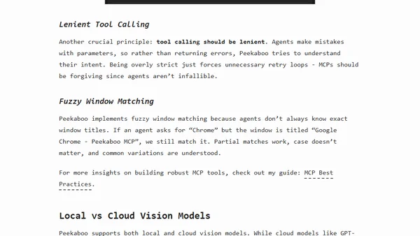 Peekaboo MCP – lightning-fast macOS screenshots for AI agents