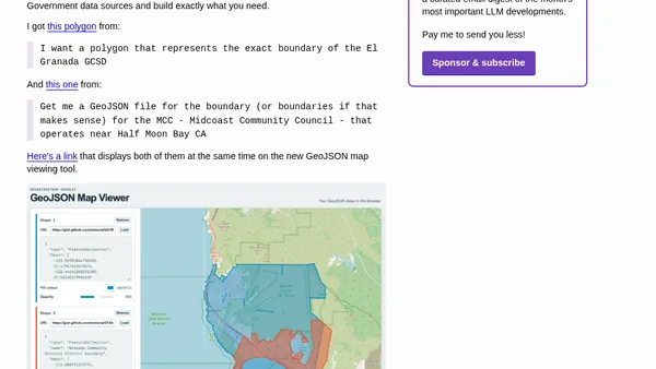 GeoJSON Map Viewer
