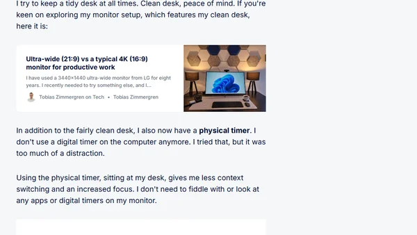 Staying productive with the Pomodoro Technique