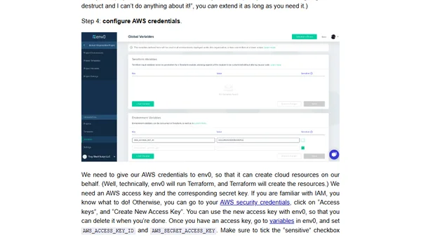 Deploying ephemeral Kubernetes clusters with Terraform and env0