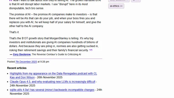 Quoting Cory Doctorow