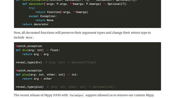 Python ParamSpec guide