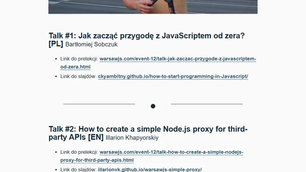 WarsawJS Meetup #12