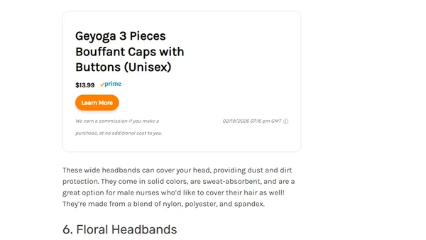10 Fun and Functional Nurse Headbands