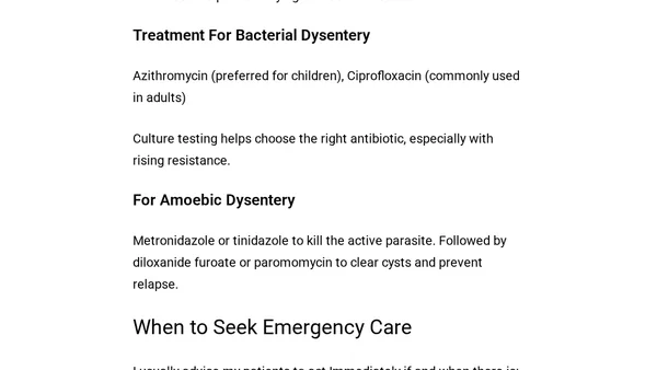 Dysentery: Understanding the Monsoon Spike in This Painful Condition