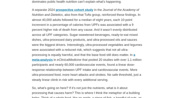 RHR: The Hidden Harms of Ultra-Processed Foods